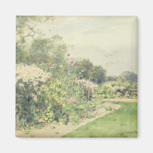 October Flowers Magnet