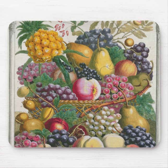 October, from 'Twelve Months of Fruits' Mouse Pad (Front)