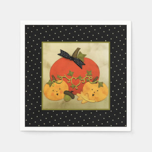 October Halloween Bridal Shower Napkins