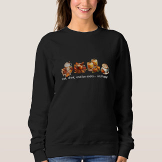 October Halloween Ghost Sweatshirt