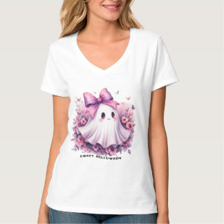 October Halloween Ghost Sweatshirt, Spooky Shirt