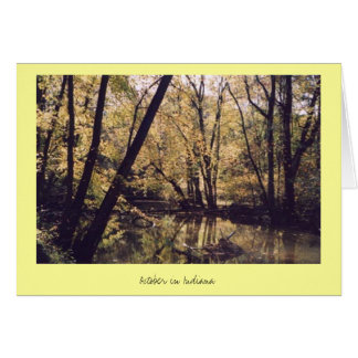 October in Indiana Cards