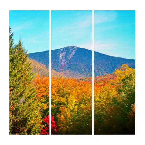 October in New Hampshire Triptych