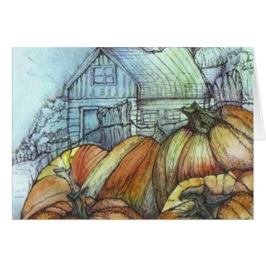 October in the Garden Cards (Front Horizontal)