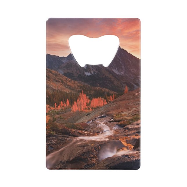 October Light on Headlight Basin Credit Card Bottle Opener (Front)