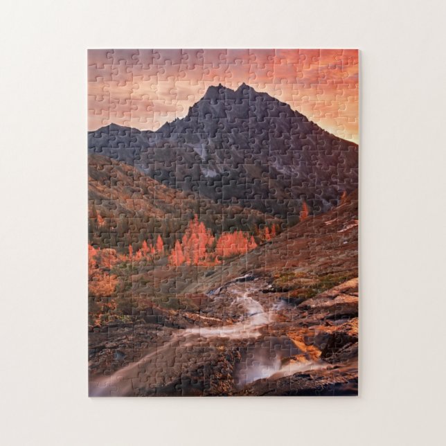 October Light on Headlight Basin Jigsaw Puzzle (Vertical)