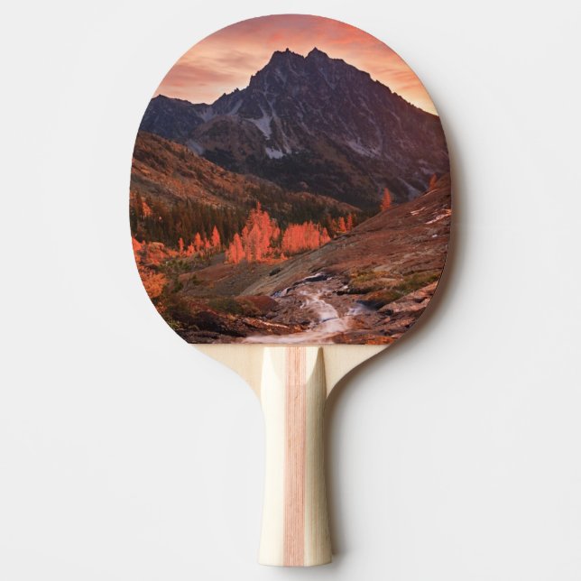 October Light on Headlight Basin Ping-Pong Paddle (Front)
