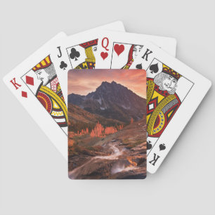 October Light on Headlight Basin Poker Cards