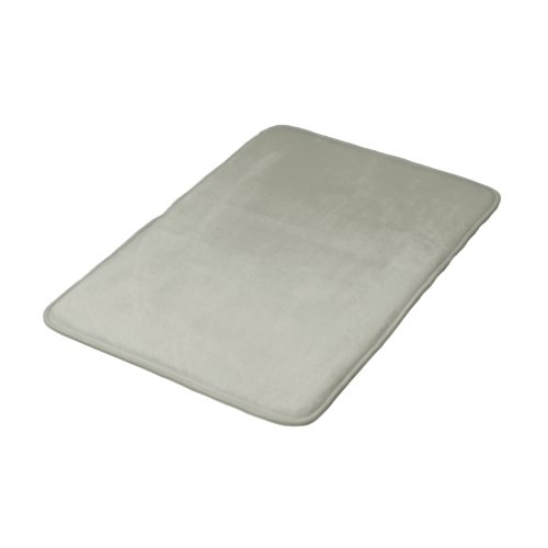 October Mist Solid Color Bath Mat