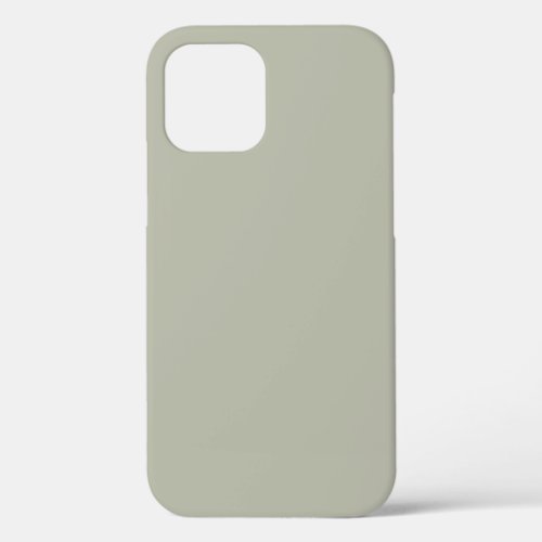 October Mist Solid Color iPhone 12 Case