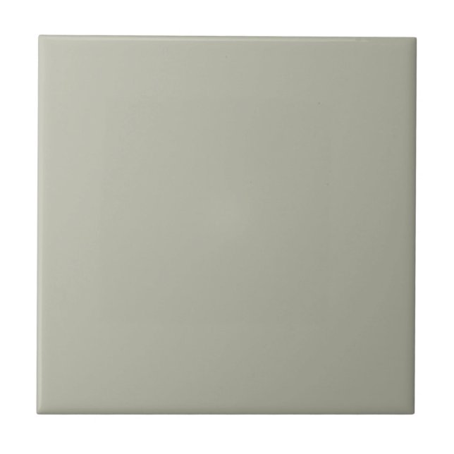 October Mist Solid Color Ceramic Tile (Front)