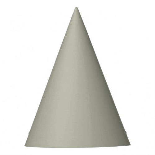 October Mist Solid Color Party Hat