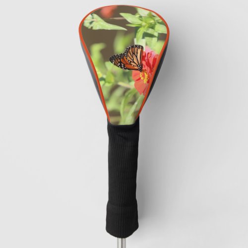 October Monarch Golf Head Cover