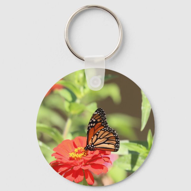 October Monarch    Keychain (Front)
