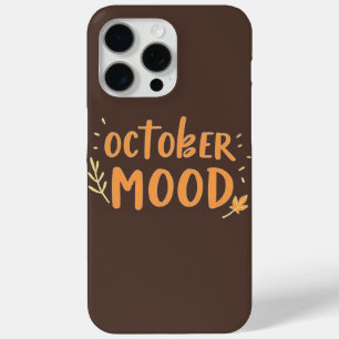 October Mood Cozy Fall iPhone 15 Pro Max Case