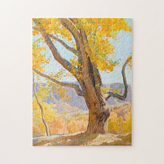 October Morning by Maynard Dixon Jigsaw Puzzle (Vertical)