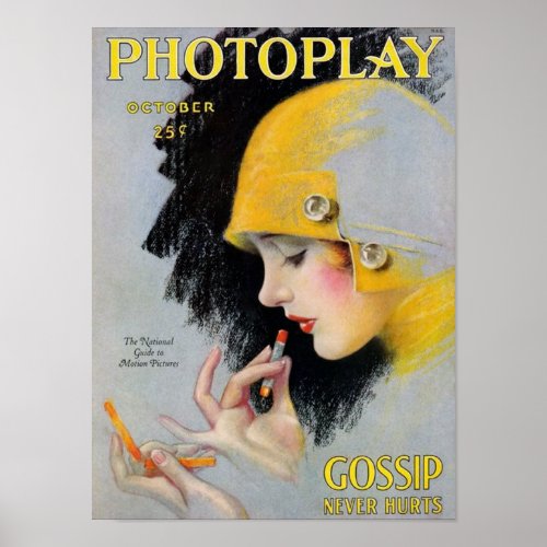October Photoplay Poster