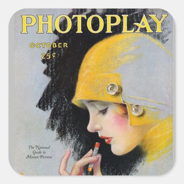 October Photoplay Sticker (Front)