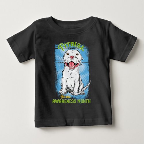 October Pitbull Awareness Month T_Shirt