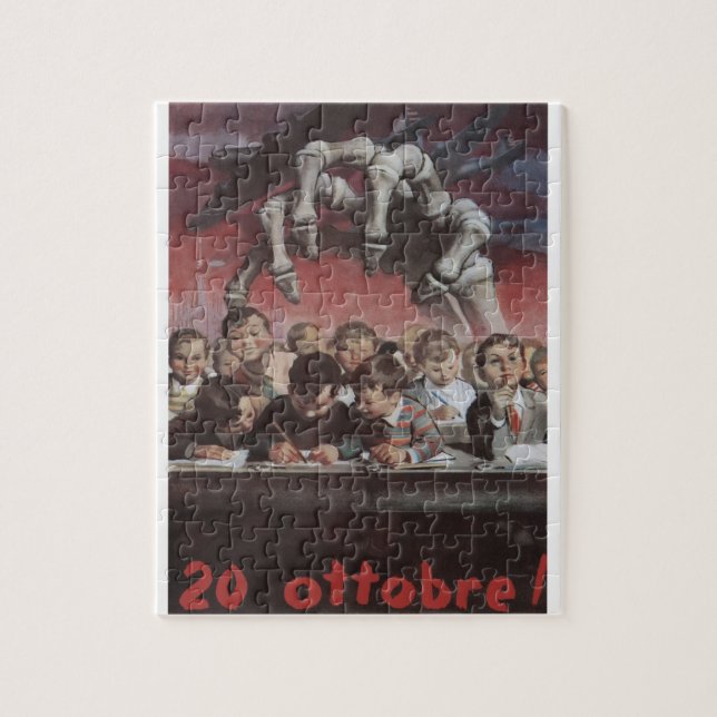 October Propaganda Poster Jigsaw Puzzle (Vertical)