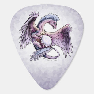 October’s Birthstone Dragon: Opal Guitar Pick