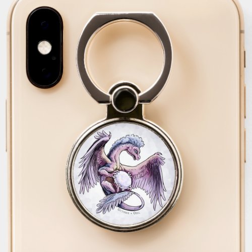 Octobers Birthstone Dragon Opal Phone Ring Stand