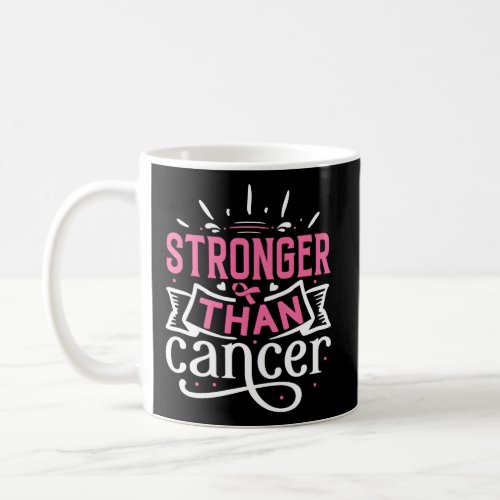 October We Wear K Stronger Than Breast Cancer Awar Coffee Mug