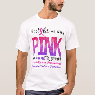 October We Wear Pink T-Shirt