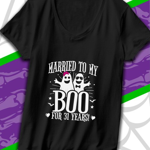 October Wedding Anniversary Funny 31st Anniversary T_Shirt