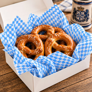 Octoberfest Bavarian Flag Tissue Paper