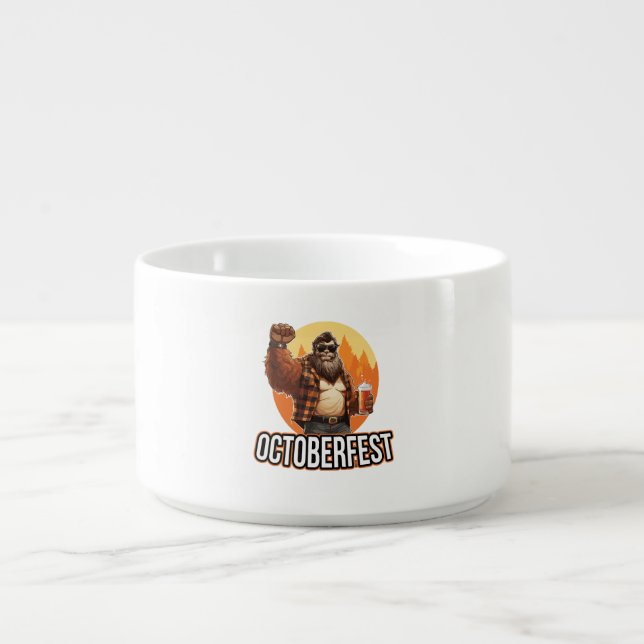 Octoberfest Bigfoot  Bowl (Center)