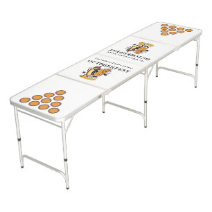 Octoberfest Brats and Beer Fall Party Retro Pong Table