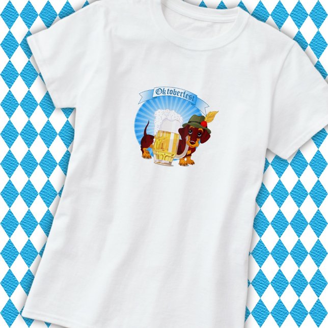 Octoberfest Dachshund Women’s Basic Tee (Creator Uploaded)