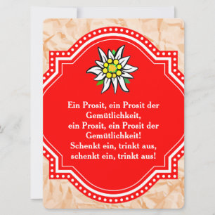 Octoberfest invitation