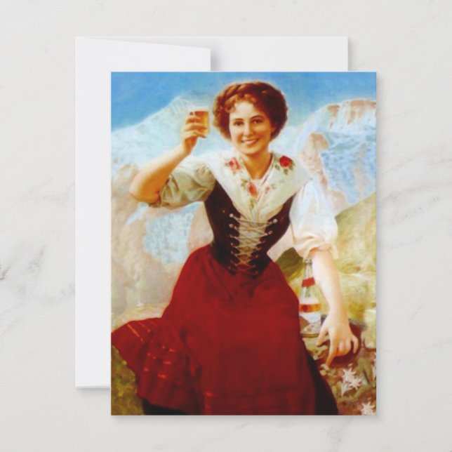 Octoberfest Oktoberfest Blank Invitations Party (Front)