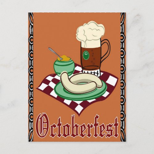 Octoberfest OktoberfestGerman Postcard