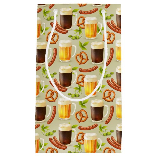 Octoberfest Sausage & Beer  Gift Bag (Front)