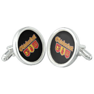 Octoberfestt-Shields-Icons2 Cufflinks