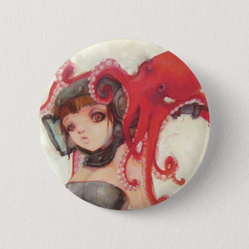 Octogirl Button