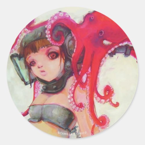 Octogirl Sticker