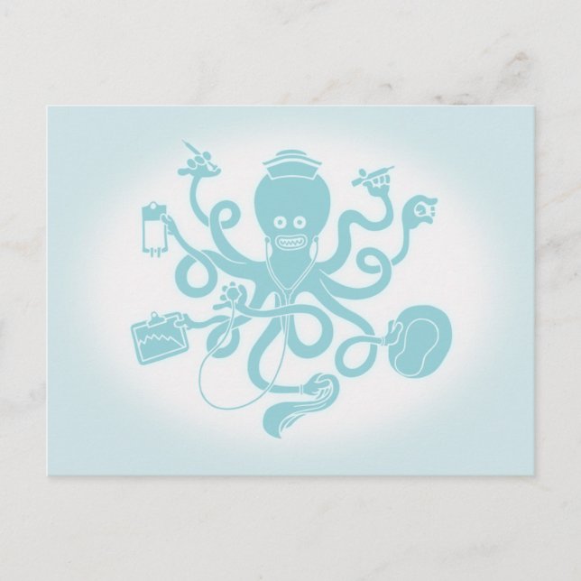Octonurse Postcard (Front)