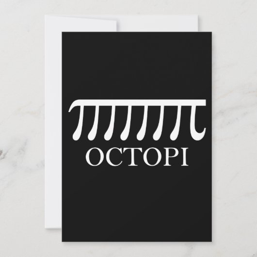Octopi - Funny Pi Octopus Math (Front)