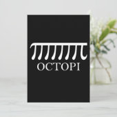 Octopi - Funny Pi Octopus Math (Standing Front)