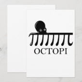 Octopi - Funny Pi Octopus Math (Front/Back)