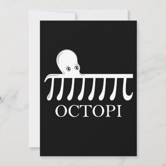 Octopi - Funny Pi Octopus Math (Front)