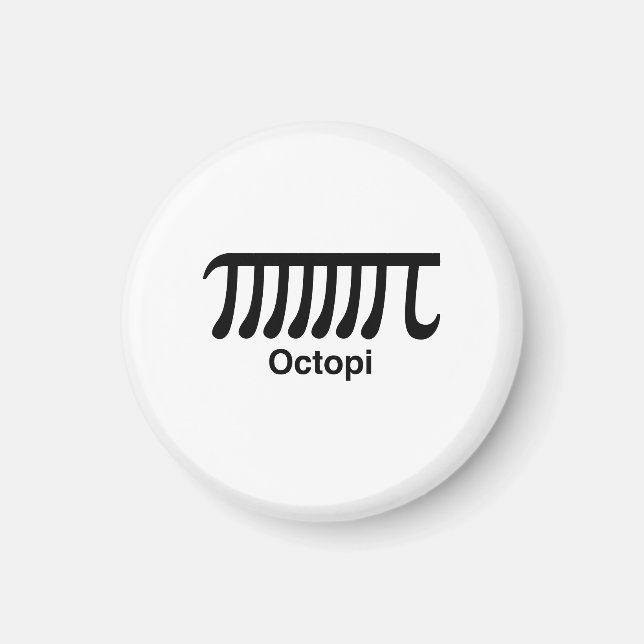 Octopi Magnet (Front)