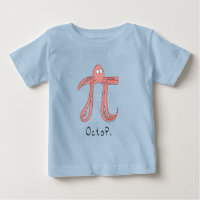 Octopi Pi Cute Math Pi Day Kid's Baby T-Shirt