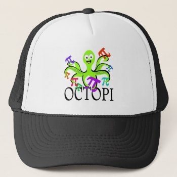 Octopi Trucker Hat by tshirtmeshirt at Zazzle