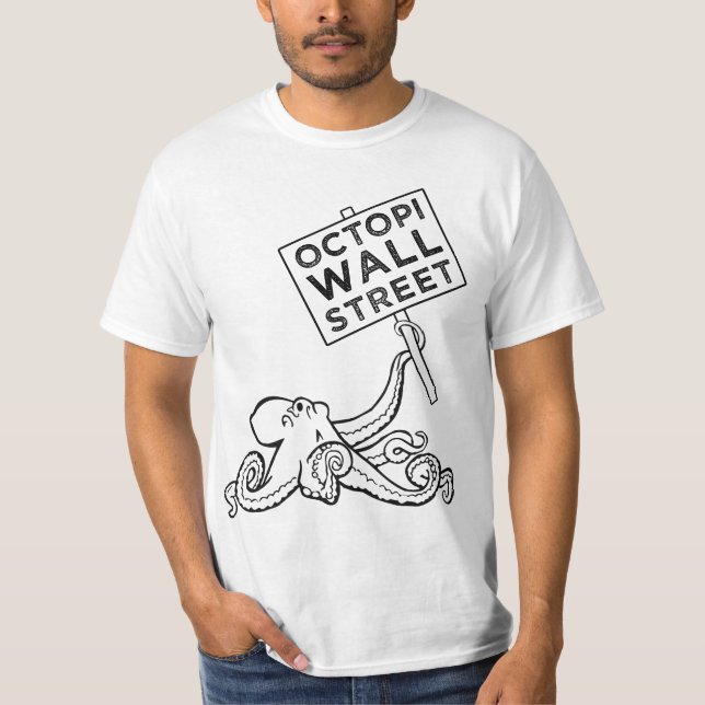 Octopi Wall Street T-Shirt (Front)