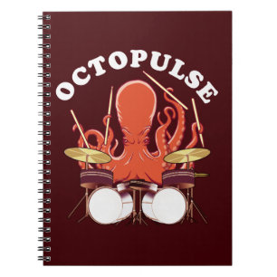 Octopulse   Octopus Drummer Notebook